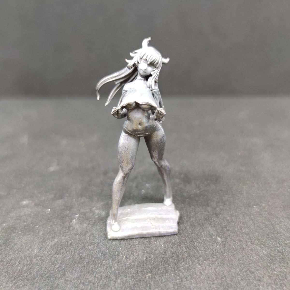 Vintage Fairy Figurines Collectible - ​​Antique Brass Enchanted Elf Sculpture -