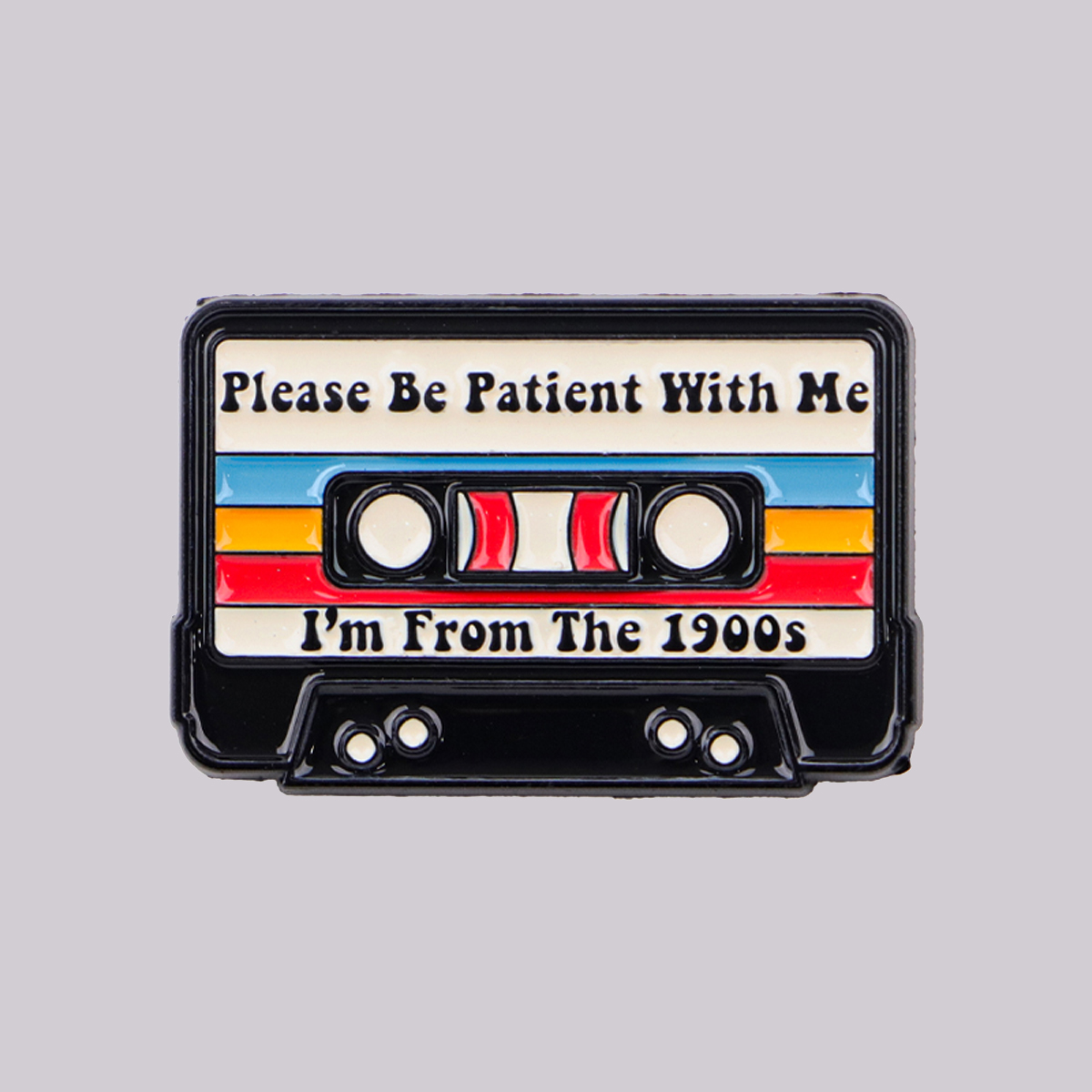 Vintage Collectible Figures - Vintage Retro 90s Enamel Pin 