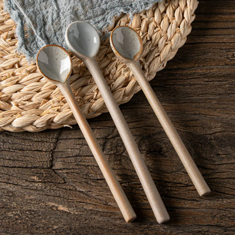 Vintage Japanese Ceramic Small - Vintage Collectible Spoons 评论和价格