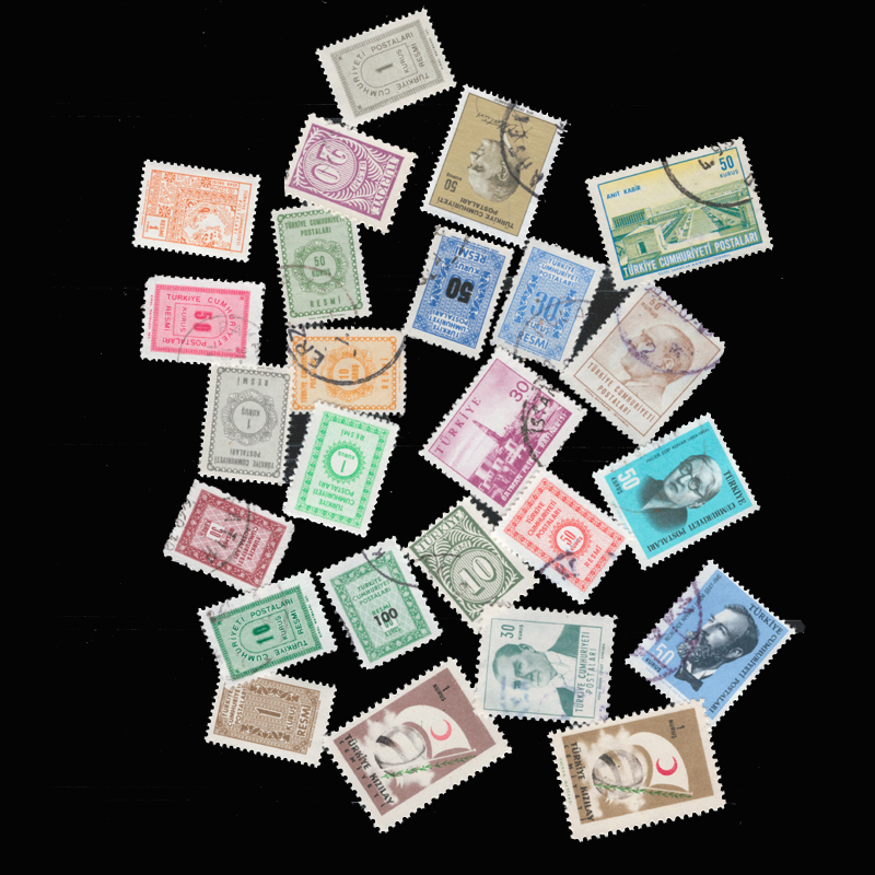 20 PCS/lot Old Turkey New and  - Collectible Vintage Postage Stamps 评论和价格