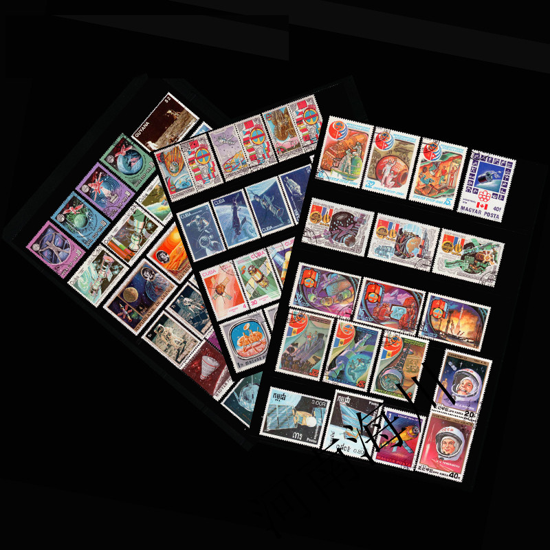 100 Different Outer Space Stam - Collectible Vintage Postage Stamps 评论和价格