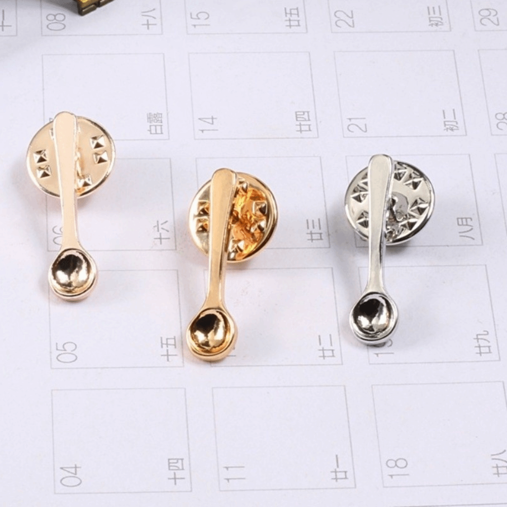 Cute Design Spoon Brooch Small - Vintage Collectible Spoons 评论和价格