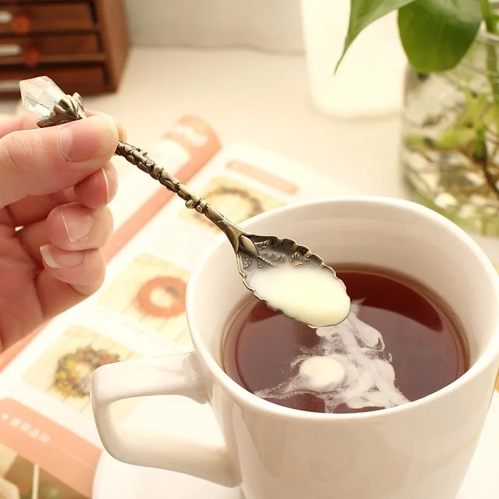 6pcs Set Ice Cream Spoon Jam S - Vintage Collectible Spoons 评论和价格