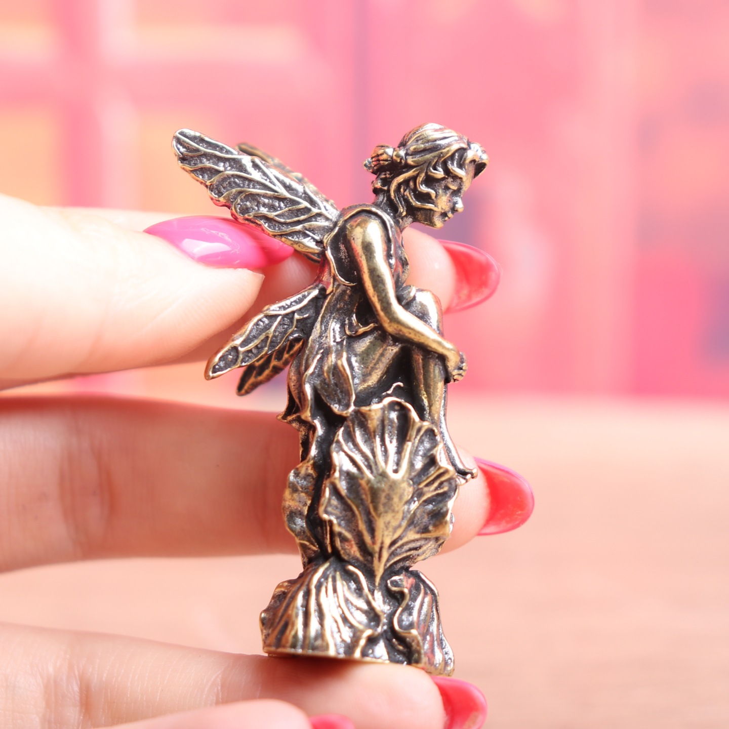 Vintage Brass Fairy Figurine F - Vintage Fairy Figurines Collectible 评论和价格