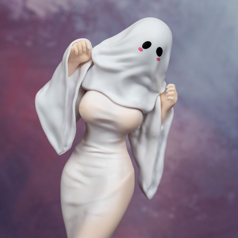 21cm Anime Figure Ghost Girl M - Vintage Collectible Figures 评论和价格