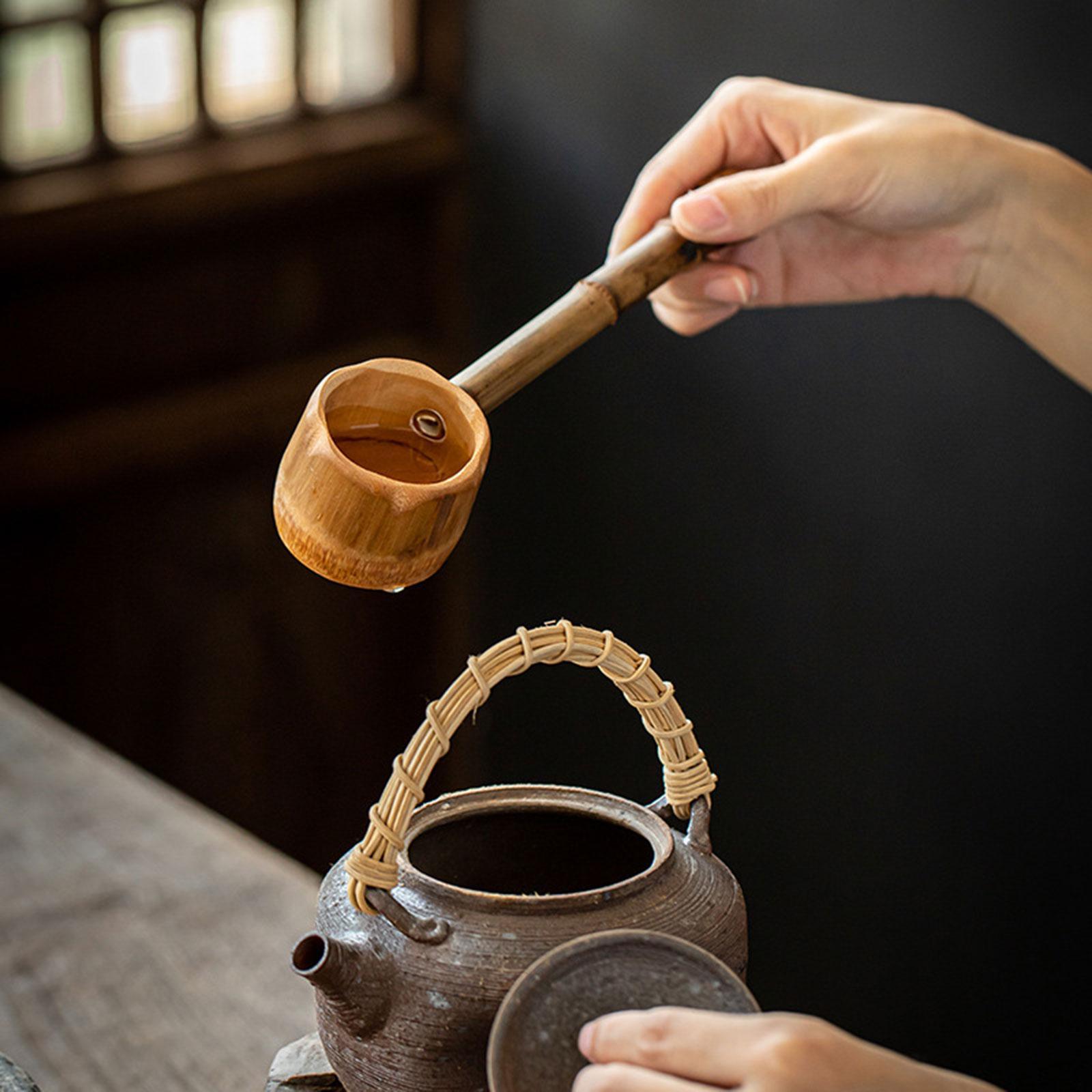 Bamboo Water Ladle Collectible - Vintage Collectible Spoons 评论和价格
