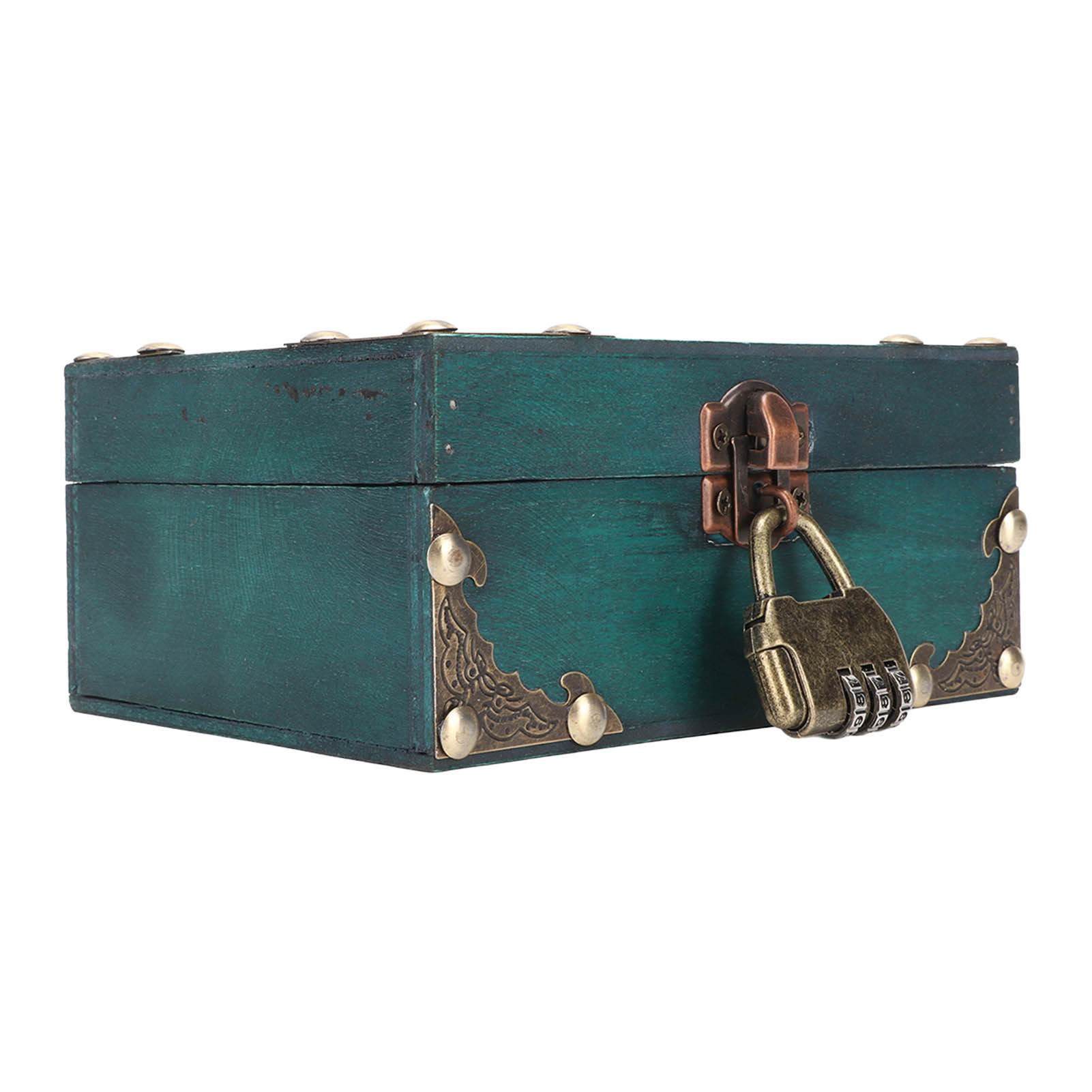 Wooden Jewelry Storage Case wi - Vintage And Collectible Items 评论和价格