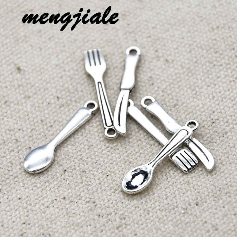 30pcs Antique Silver Cutlery C - Vintage Collectible Spoons 评论和价格