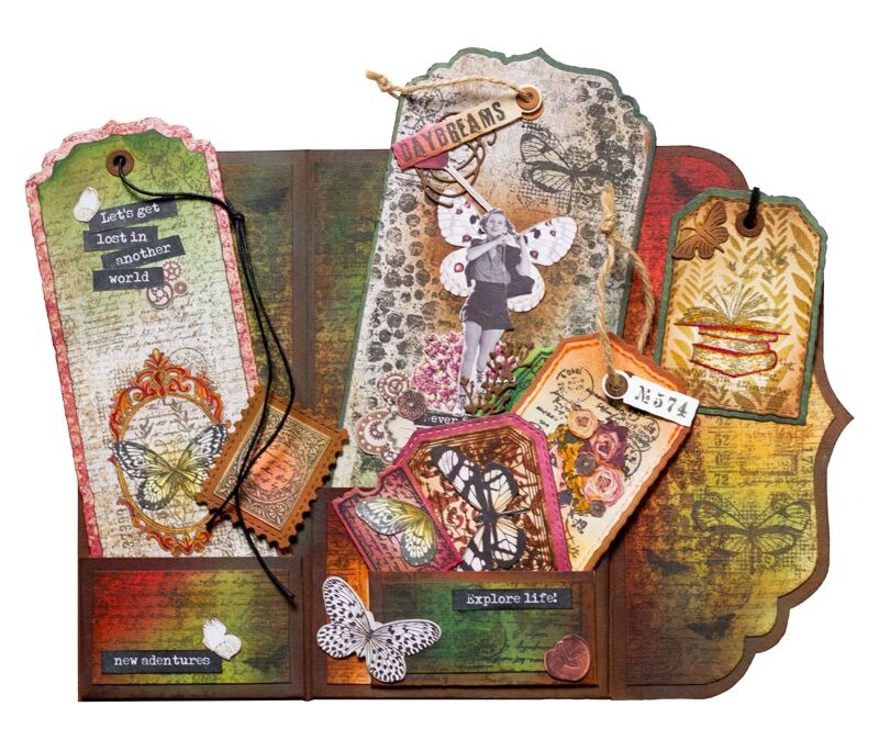 Tag Envelope Grunge Collection - Vintage Collectible Figures 评论和价格