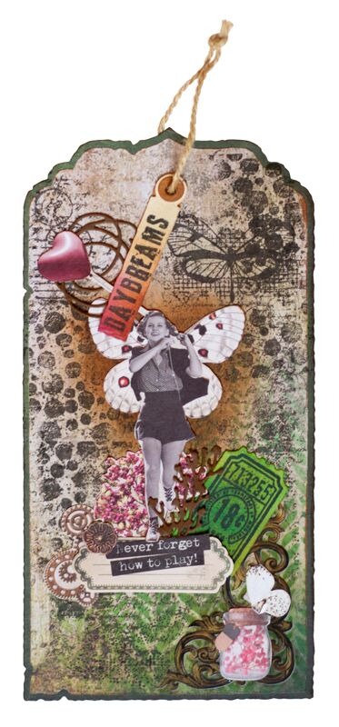 Tag Envelope Grunge Collection - Vintage Collectible Figures 评论和价格