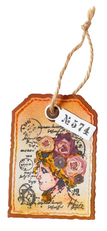 Tag Envelope Grunge Collection - Vintage Collectible Figures 评论和价格