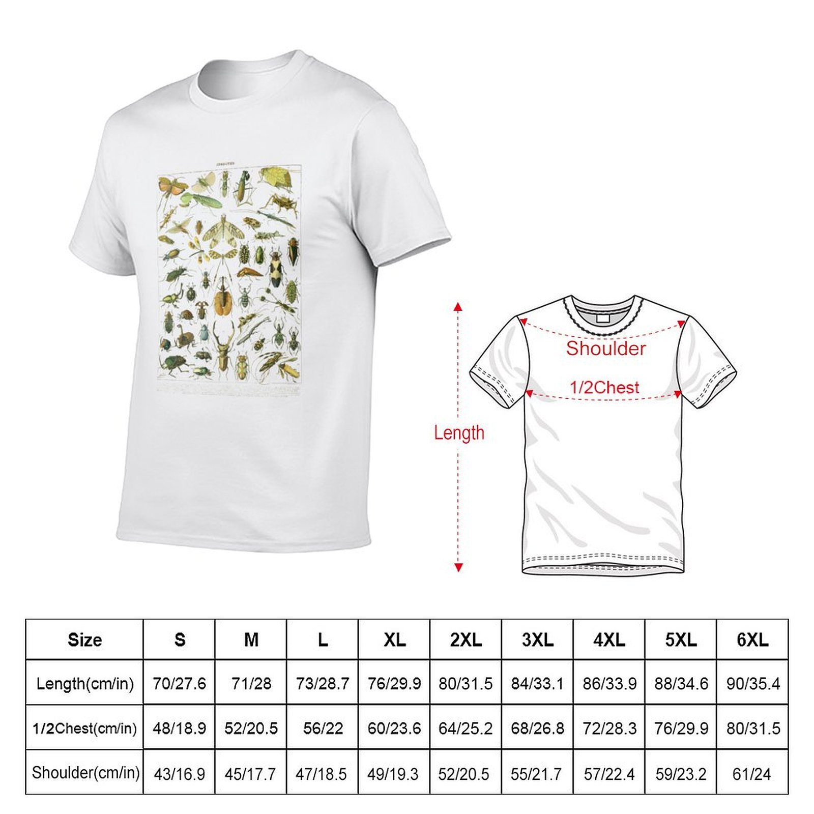 Vintage Insect Collection T-Sh - Collectible Vintage T Shirts 评论和价格