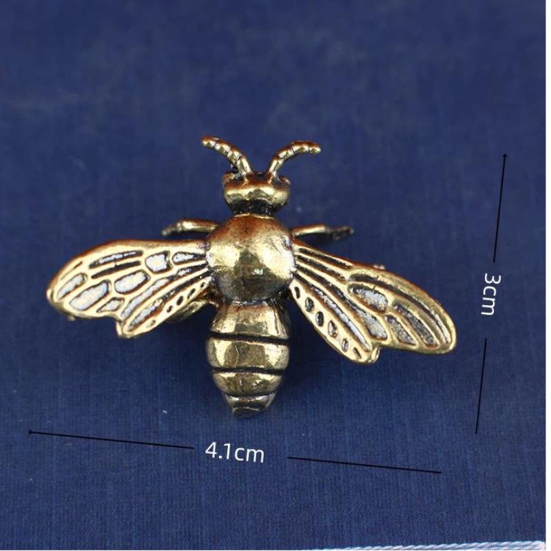Brass Mini Insect Figurines Vi - Vintage Fairy Figurines Collectible 评论和价格