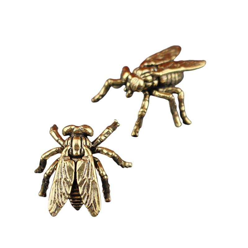 Brass Mini Insect Figurines Vi - Vintage Fairy Figurines Collectible 评论和价格