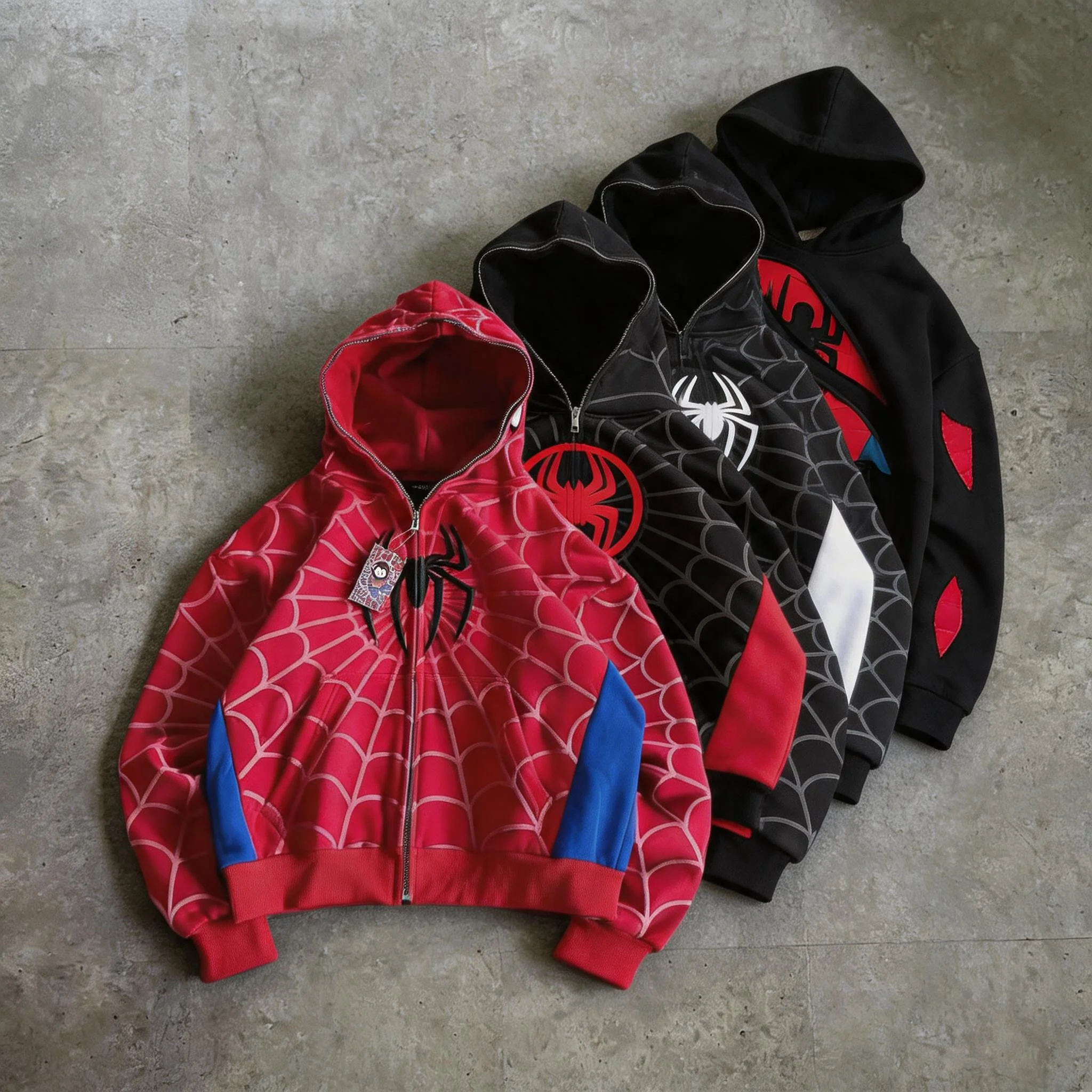American Vintage Spider Patchw - Vintage Zip Hoodie 评论和价格