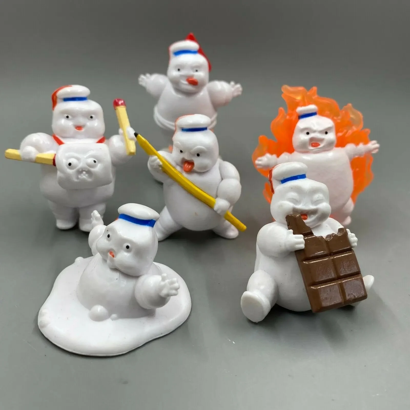 6pcs cute Vintage Ghostbusters - Vintage Collectible Figures 评论和价格