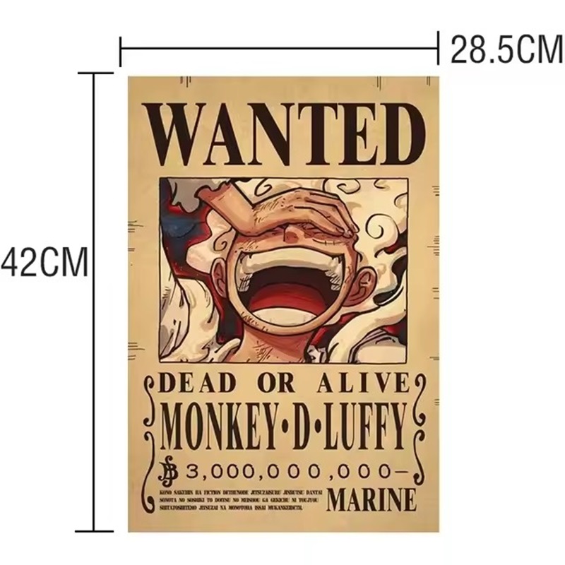 Anime One Piece Bounty Wanted  - Vintage Collectible Figures 评论和价格