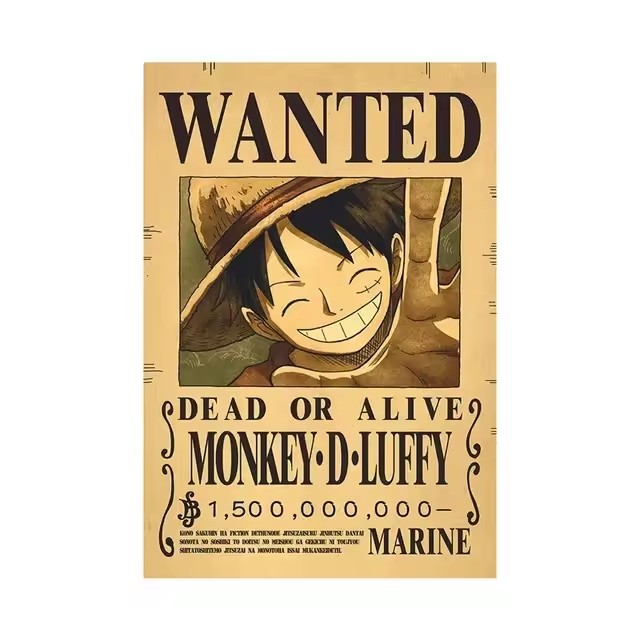 Anime One Piece Bounty Wanted  - Vintage Collectible Figures 评论和价格