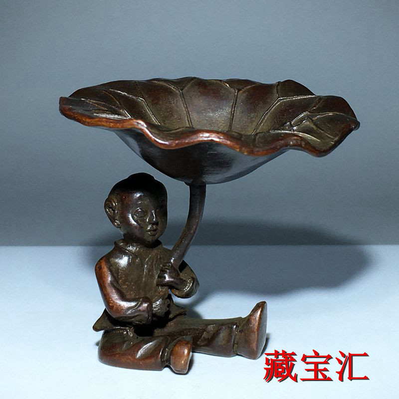 Vintage Antique Lotus Leaf Chi - Vintage And Collectible Items 评论和价格