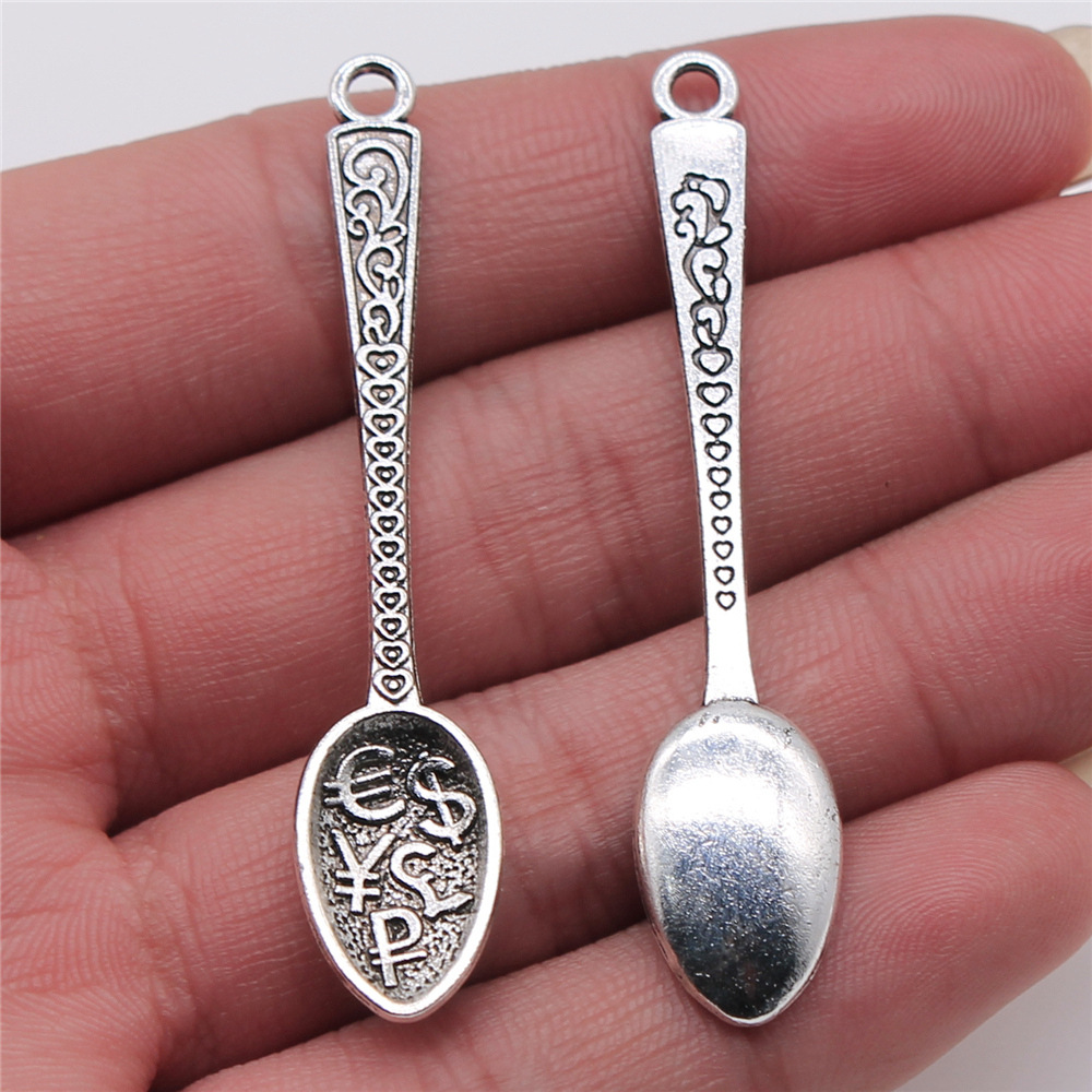 IFOCUS 10pcs/Lot Rich Spoon Ch - Vintage Collectible Spoons 评论和价格