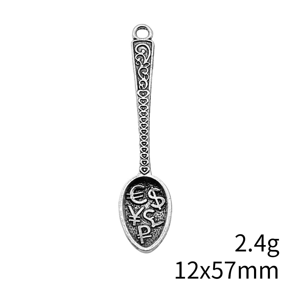 IFOCUS 10pcs/Lot Rich Spoon Ch - Vintage Collectible Spoons 评论和价格