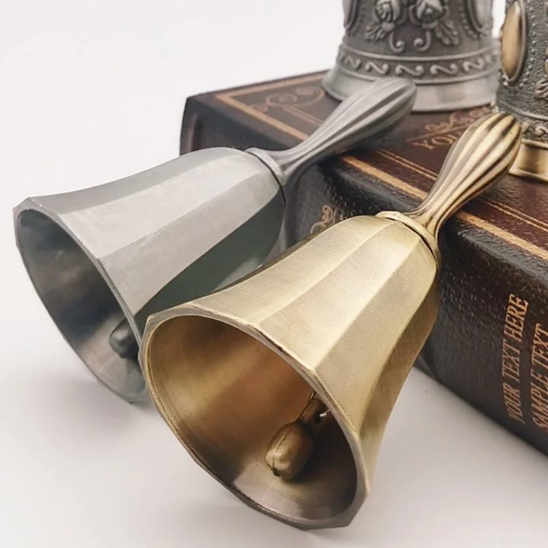 New Vintage Brass Bell Hand Di - Vintage Collectible Dishes 评论和价格