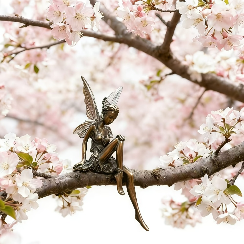Vintage Style Resin Fairy Figu - Vintage Fairy Figurines Collectible 评论和价格